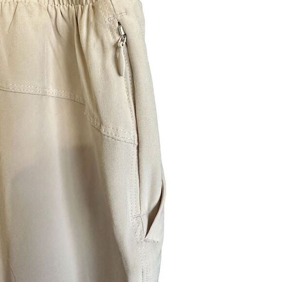 RBX Active Elastic Waist Jogger Lounge Pants Beige - Picture 6 of 9